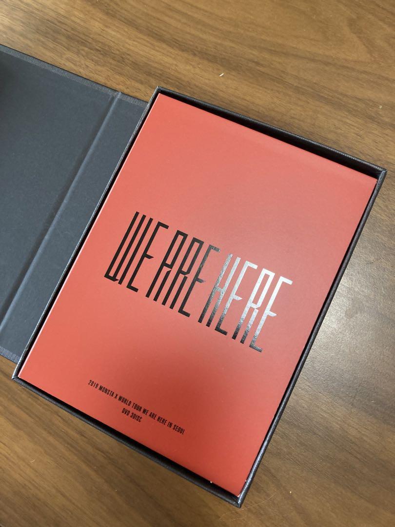 ミュージック MONSTA X WE ARE HERE IN SEOUL DVD MONSTA X-2019 Monsta X World Tour [We ARE Here] in Seoul DVD