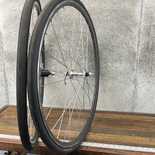 Juego de ruedas vintage Shimano 600 UNIGLIDE 700c tricolor HB-6400 Matrix IsoC 32 126 - Imagen 13 de 23