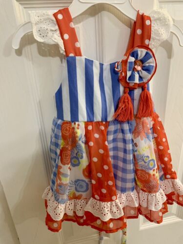 Toddler Girl Floral Summer/Spring Outfit Set- Size 3t NWT - Picture 4 of 6
