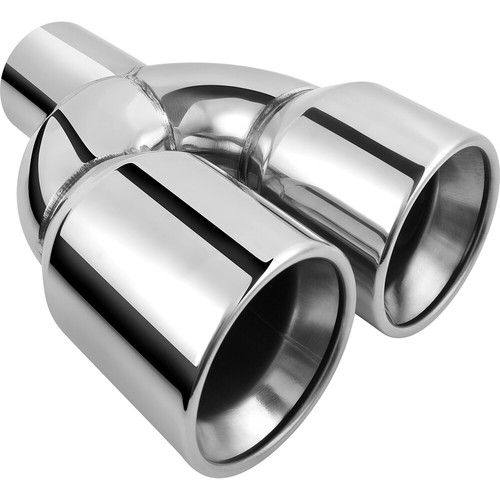 Punta de escape cuádruple para Mercedes Benz AMG CLS E350 E400 C63 C350 2,5" en 3,5" salida - Imagen 18 de 19