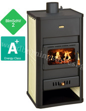Wasserführender Kaminofen Warmwasserboiler Prity S3W13 BImSchV2  9,9+5,1kw EEK-A