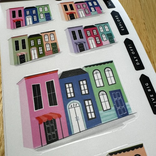 The Happy Planner Sticker Book Happy Illustrations 521 Pieces Watercolor - Picture 16 of 17