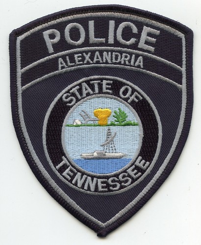 ALEXANDRIA TENNESSEE TN POLICE PATCH