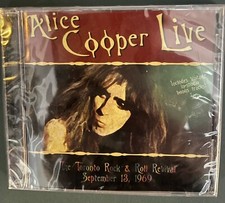 Alice Cooper Live, Toronto Rock & Roll Revival 1969, CD Bonus Tracks NEW SEALED