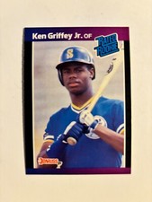 1989 Donruss - Rated Rookie  #33 Ken Griffey Jr (RC) 