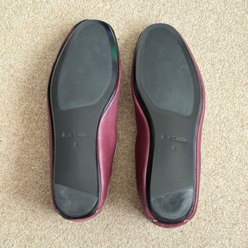 PAUL SMITH Signature Stripe Burgundy Leather Slippers VERNE Lounge Shoes UK 8 - Bild 15 von 17
