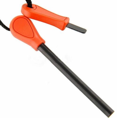 1PCS/Pack Magnesium Flint Stone Fire Starter Lighter Emergency Survival Kit - Afbeelding 1 van 7