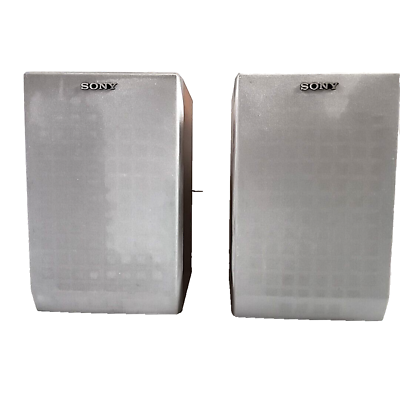 Genuine Sony SS-CEP303 Bookshelf Speakers Set of 2, Wood Case