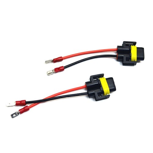 Umrüstkabel H11/H8 Scheinwerfer Nebelscheinwerfer hitzebeständiger PVC Stecker - Picture 2 of 6
