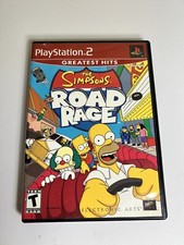 Simpsons Road Rage Greatest Hits (Sony PlayStation 2, 2001) PS2 Video Game