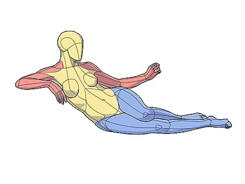 Cómo dibujar ilustración arte anatomía de la pose colección guía libro/Japón - Imagen 10 de 12