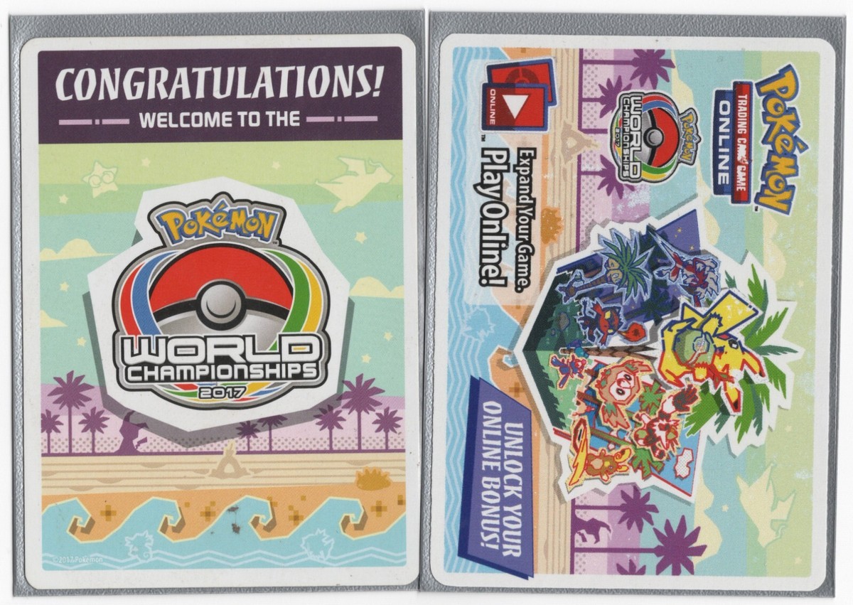 Pokemon COMPLETE SET of Champions Festival SM78 World Champs 2017