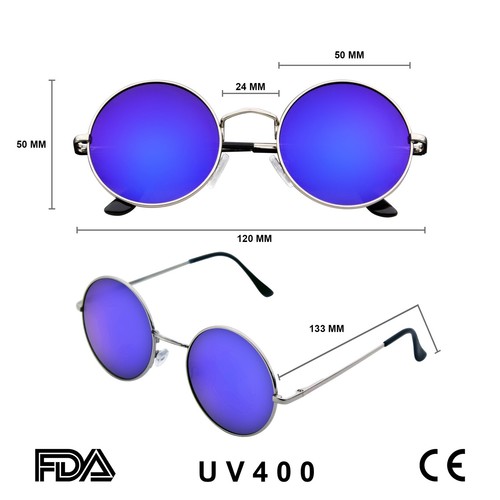 Sunglasses Mens Womens Retro Vintage Men Women Fashion Sun Glasses Shades - Picture 26 of 41