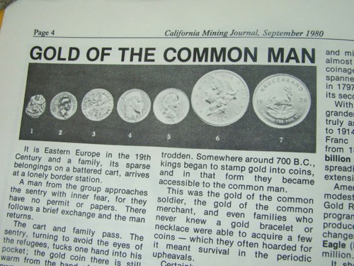 California Mining Journal September 1980 - Sagebrush Rebellion Bill Becomes Law - Picture 8 of 10
