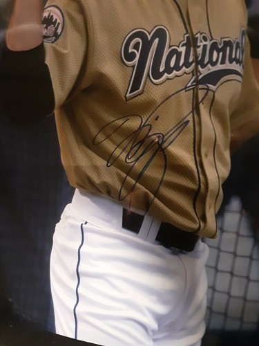 Mike Piazza Autographed 16x20 All Star Game Photo JSA COA - Picture 4 of 9