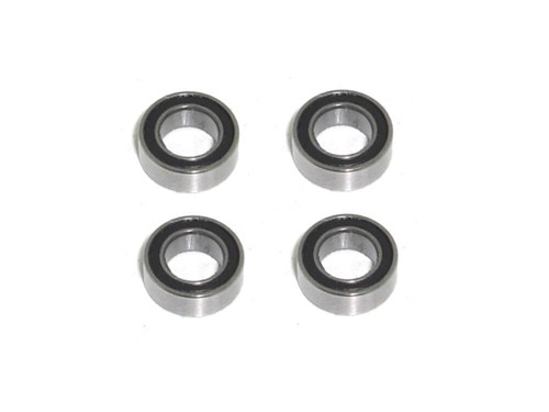 4x Kugellager 2RS ⌀ Innen 2mm bis 20mm Radial Rillenkugellager gummigedichtet - Bild 11 von 65