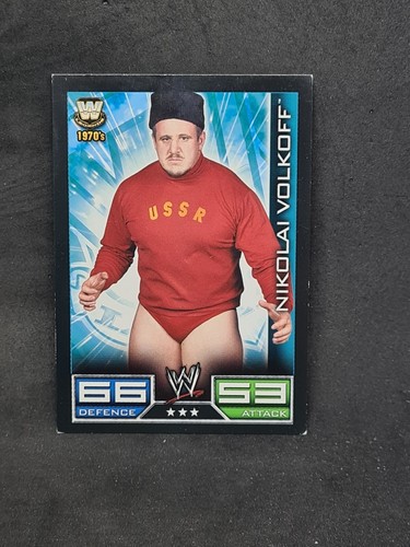 CARTES CATCH SLAM ATTAX TOPPS WWE TRADING CARD 2008 aux choix liste déroulante - Photo 10 sur 307