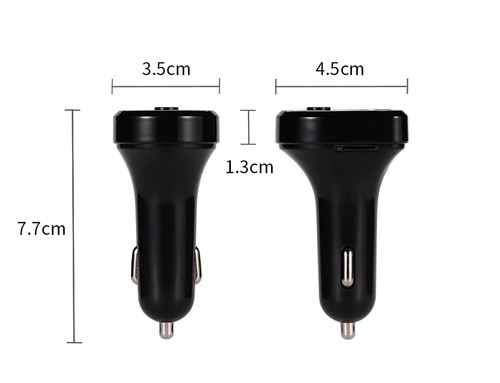 Transmetteur FM Bluetooth 5.0 Adaptateur MP3 Kit voiture Chargeur USB 3.1A TF/U - Zdjęcie 9 z 9