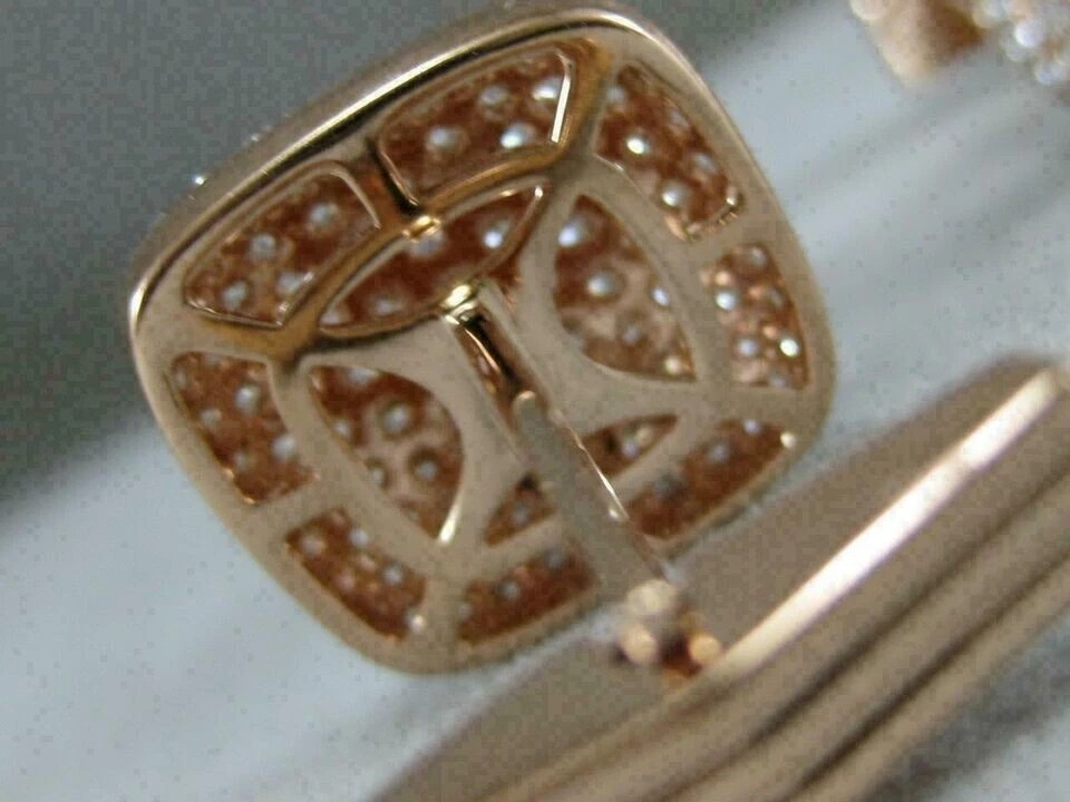 3Ct Round Lab-Created Diamond Men's Fancy Style Cufflinks 14K Yellow Gold Finish - Image 2 of 4