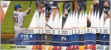 Complete Set (25) 2021 Topps 70th UK SIGNIFICANT STATISTICS Insert LOT Trout