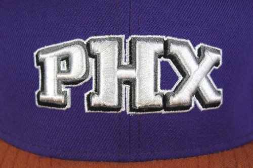 Phoenix Suns NBA Adidas Hat Purple Snapback Baseball Cap VTG Baketball - Picture 2 of 12