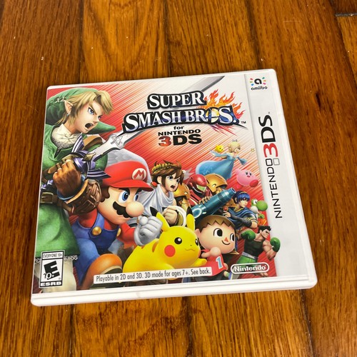 Super Smash Bros. für Nintendo 3DS (Nintendo 3DS, 2014) komplett in OVP CIB