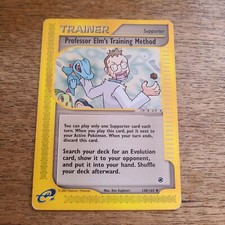 PROFESSOR ELM'S TRAINING METHOD 148/165 ENG EXPEDITION CARTA POKEMON