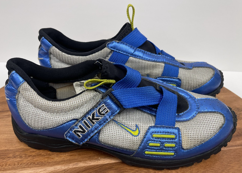 Vintage Nike ansteckende Radschuhe Damengröße 7,5 royalblau niedrig 171105-431 - Bild 6 von 14