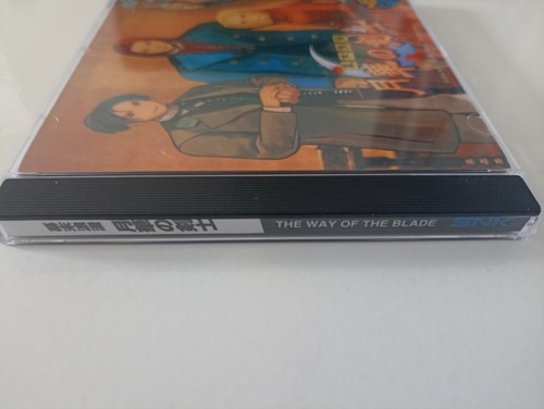 SNK Neo Geo CD CDZ The Last Blade Gekka no Kenshi cover and case replacement - Picture 3 of 9