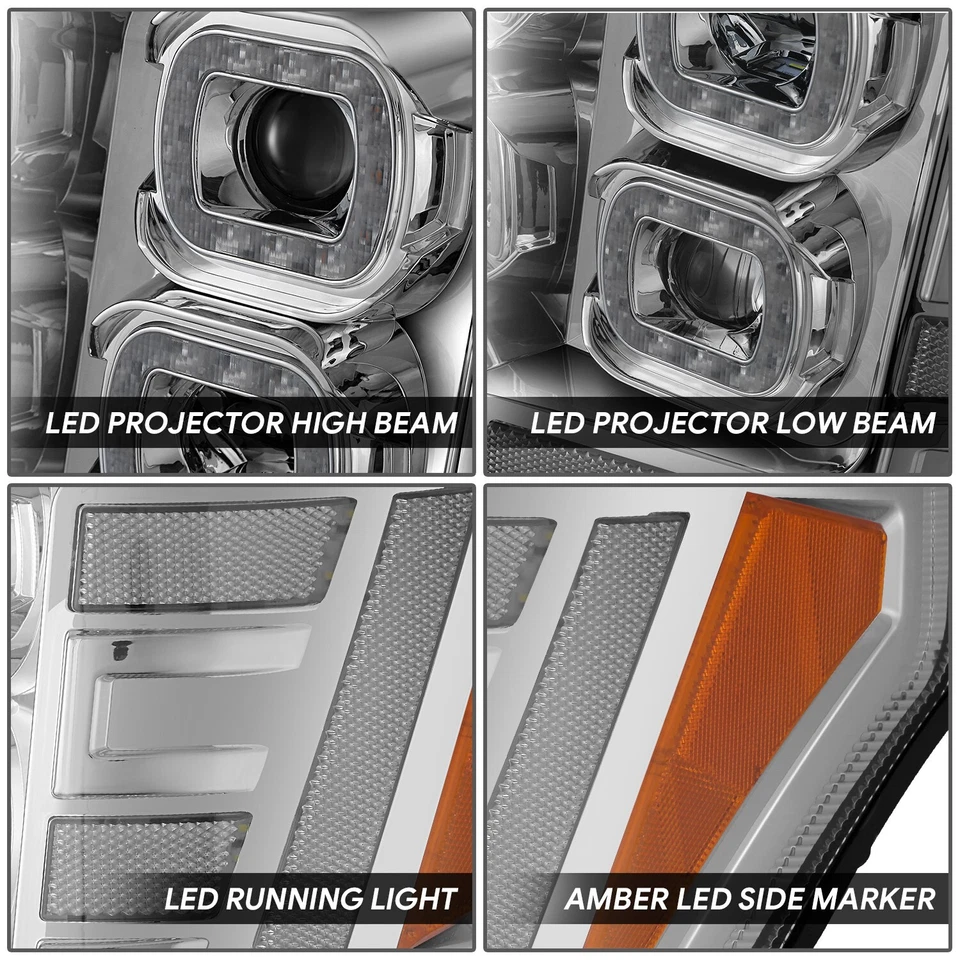 Для 2011-2016 F250-F450 SD переключатель последовательный поворотник проектор фары - Изображение 3 из 4