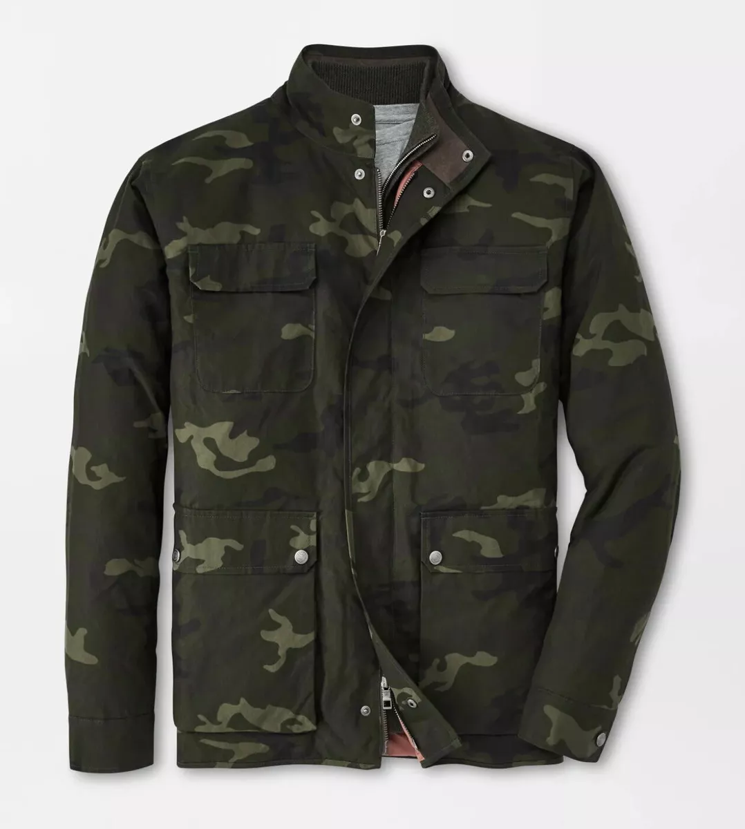 Mens camo deals field jacket