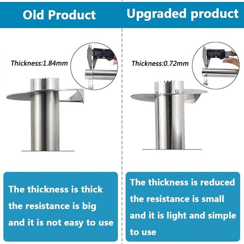 Stainless Steel Pineapple Cutter & Peeler - Time-Saving Kitchen Tool - Picture 6 of 8