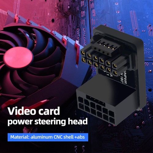 Male To Female Power Adapter Board 600W for PCIe5.0 Graphics Card (Black B) - Afbeelding 3 van 9
