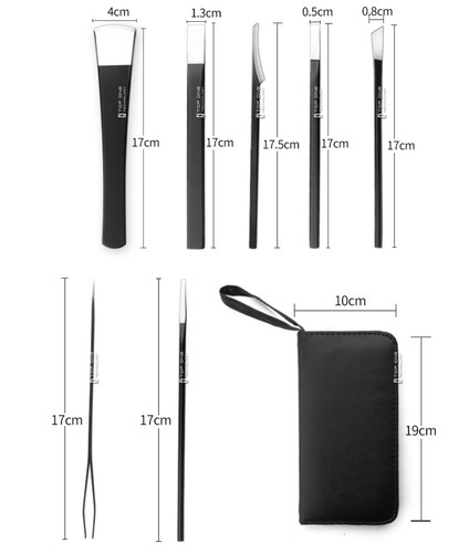 7pcs Pedicure Callus Shaver Knives Kit Foot Care Heel Hard Skin Peeler Tool 4253 - Picture 9 of 10