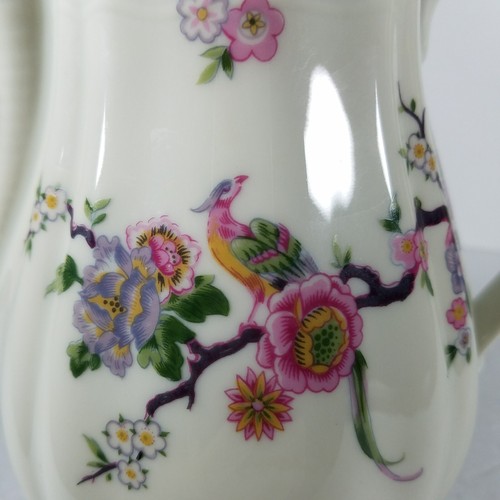 Bernardaud Limoges France Bengali Coffee Pot Cream Regence Bird of Paradise - Picture 3 of 12