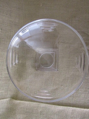 WATERFORD Crystal Metropolitan Pedestal Bowl ~ 9 3/4" Round ~ Square Base ~ MCM - Picture 7 of 10