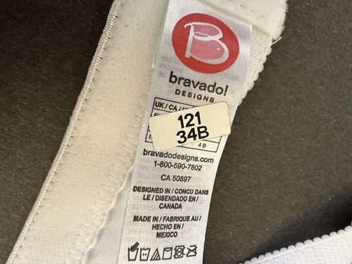 Bravado Womens White Nursing Bra Sz 34B NWT - Picture 4 of 8