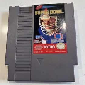 Tecmo Super Bowl Nintendo NES 1991 Video Game Cartridge