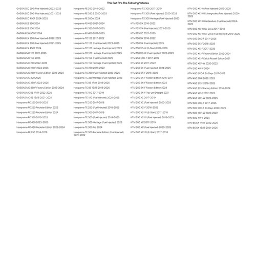 Tusk Replacement Shift Lever Tip Blue For HUSQVARNA TX 300 2017-2019 - Picture 2 of 7