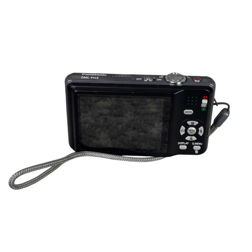 Cámara digital Panasonic LUMIX DMC-FH3 14,0 MP 5x negra con accesorios funcionando - Imagen 5 de 20