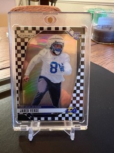 2024 Panini Prizm -  Jared Verse Black & White Checker #341 (RC)