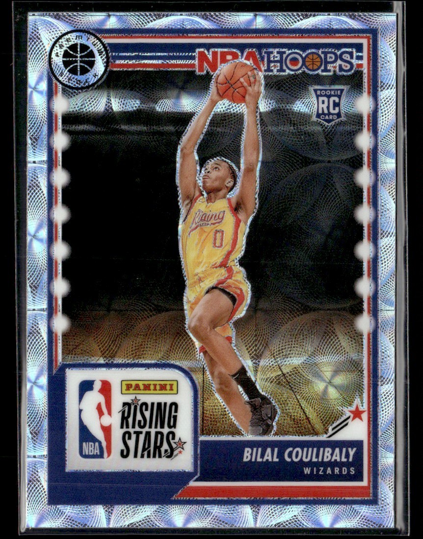 2023-24 NBA Hoops Premium Stock Bilal Coulibaly Rookie Washington Wizards #287