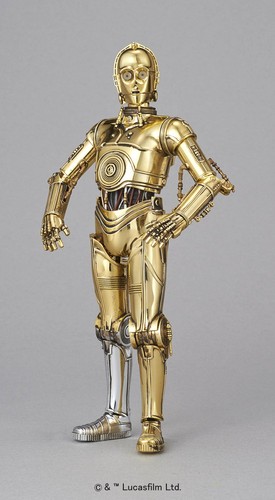 Star Wars Protocol Droid C-3PO 1/12 Plastic Model kit BAN196418 Bandai Spirits - Picture 2 of 4