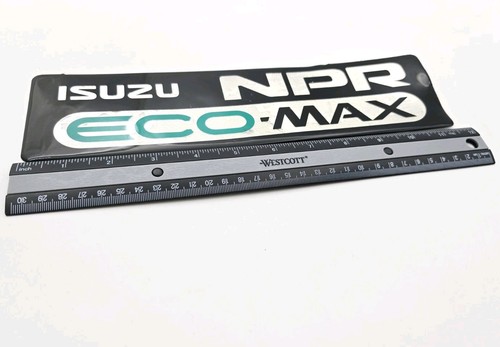 2000-2018 ISUZU NPR ECO-MAX DIESEL LOGO BADGE SYMBOL SIGN EMBLEM - Bild 2 von 3