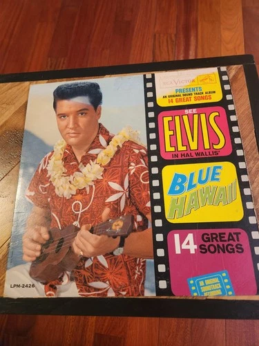 Elvis Presley Blue Hawaii Vinyl LP LPM-2426 Vintage 1961