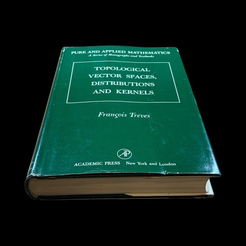 Topological Vector Spaces & Kernels - François Trèves 1967 Hardcover Schutzumschlag - Bild 2 von 11