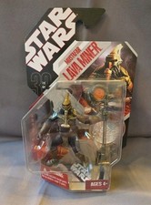 Star Wars Mustafar Lava Miner 3.75  Action Figure  03 w  Coin 30th Anniversary