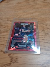 2024 Panini Prizm Draft Picks - Donovan Clingan #95 Red Ice Prizm (RC)