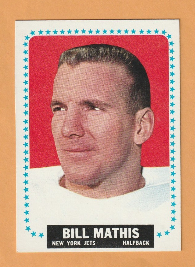 1964 Topps Football Bill Mathis #120  NM-MT