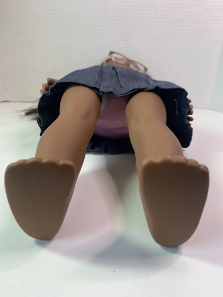 American Girl Doll. 18” , outfit and glasses included with doll. - Image 4 of 4